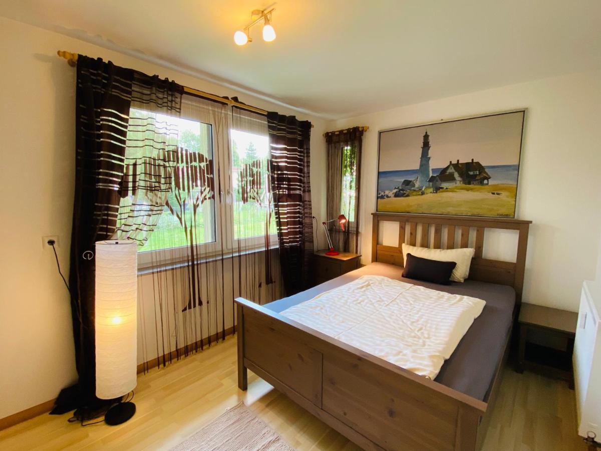 Apartment Emil Im Eg Mit Garten In Suhl Εξωτερικό φωτογραφία