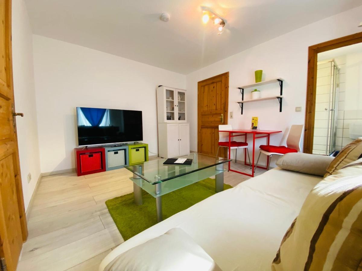 Apartment Emil Im Eg Mit Garten In Suhl Εξωτερικό φωτογραφία